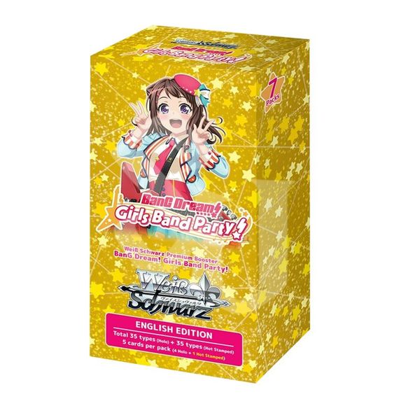 Weiss Schwarz Premium Booster BanG Dream! Girls Band Party! Box - Picture 1 of 1